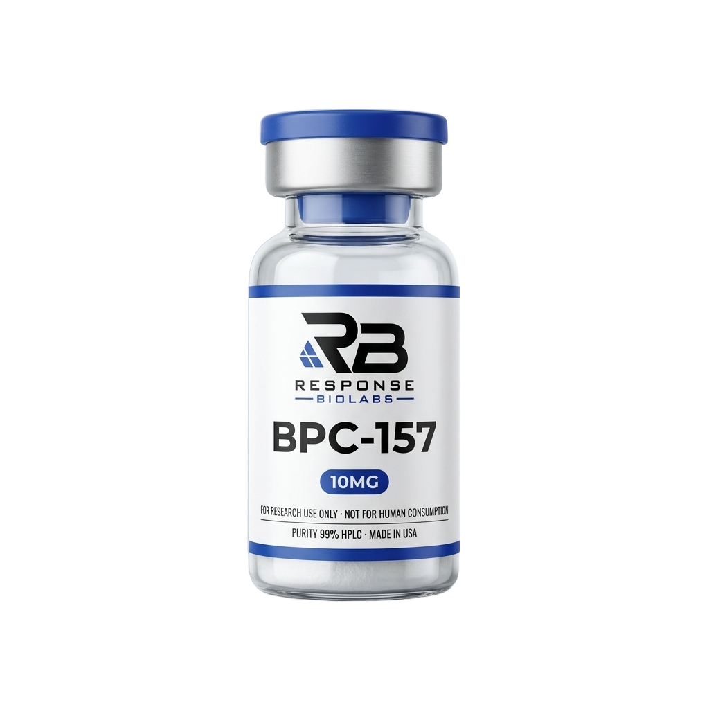BPC-157 10mg research peptide vial