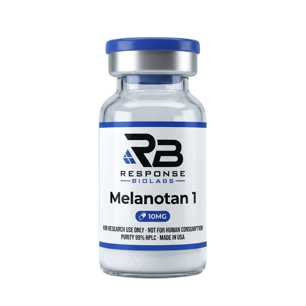 Melanotan 1 10mg research peptide vial