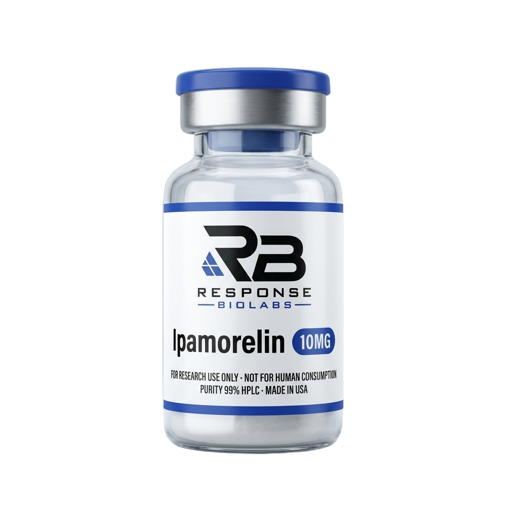 Ipamorelin 10mg research peptide vial