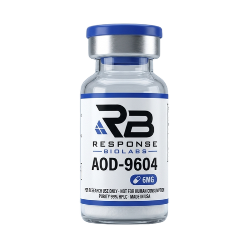 AOD-9604 6mg research peptide vial